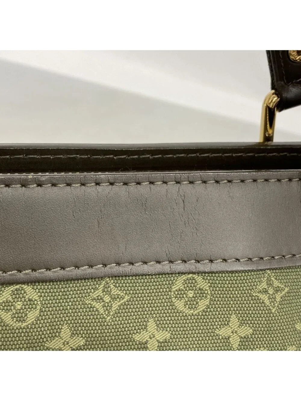 Louis Vuitton Monogram Mini Lucille PM Khaki Handbag